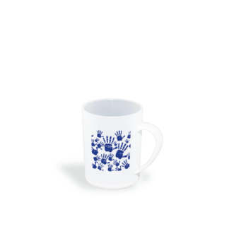 Taza de 30cl Personalizable y reutilizable con Serigrafía (1 tinta)
