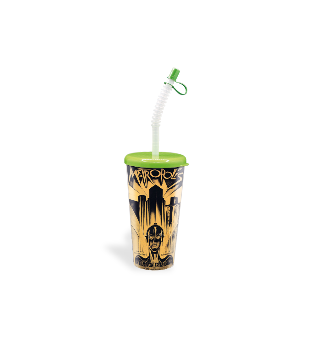 Vaso de 60cl Personalizable y reutilizable a todo color (IML) Con tapa y tapón - Imagen 4