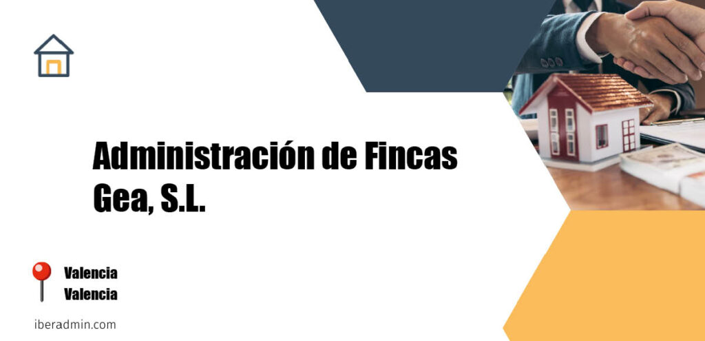 Información sobre la empresa dedicada a la adminstración de fincas y propietarios 'Administración de Fincas Gea