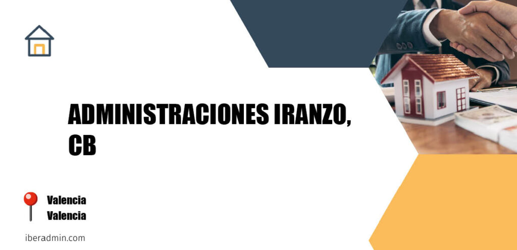 Información sobre la empresa dedicada a la adminstración de fincas y propietarios 'ADMINISTRACIONES IRANZO