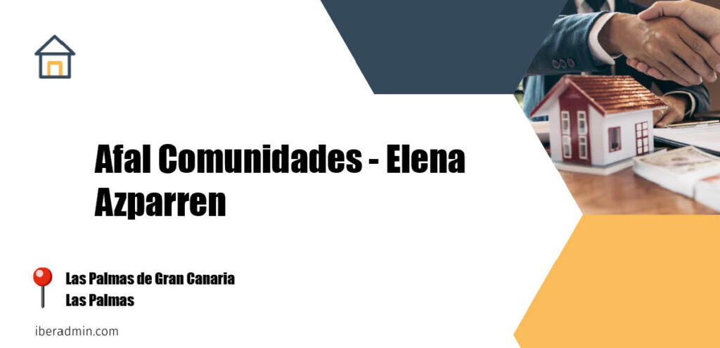 Información sobre la empresa dedicada a la adminstración de fincas y propietarios 'Afal Comunidades - Elena Azparren' localizada en Las Palmas de Gran Canaria en la provincia de Las Palmas